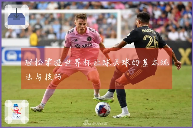 轻松掌握世界杯让球买球的基本玩法与技巧